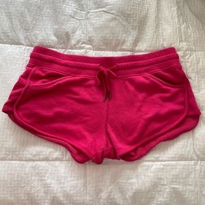 Pink Athleisure Shorts
